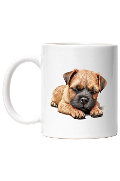 StoryGift Romania Cana cu un catelus care doarme lat | ilustratie | oboseala ...