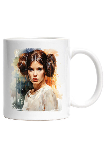StoryGift Romania Cana Cu Printesa Leia, Star Wars, Jedi, Iubitori De Filme S...