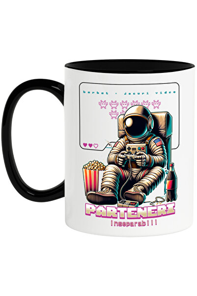 StoryGift Romania Cana astronaut jucand joc video parteneri inseparabil, 330m...