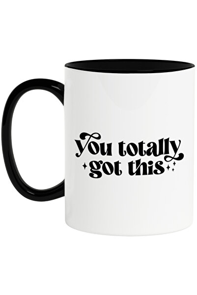 StoryGift Romania Mug with message that says you will be fine 100% with Black...