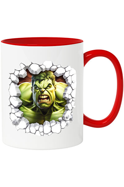 StoryGift Romania Cana Cu Portet Hulk care iese Din Zid, Marvel, DC, Superero...