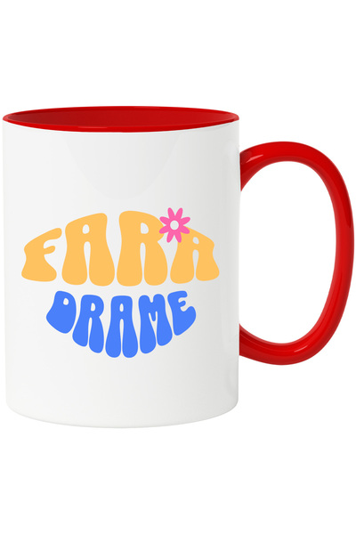 StoryGift Romania Cana cu Mesaj Simplu In Limba Romana Fara Drame, Liniste Re...