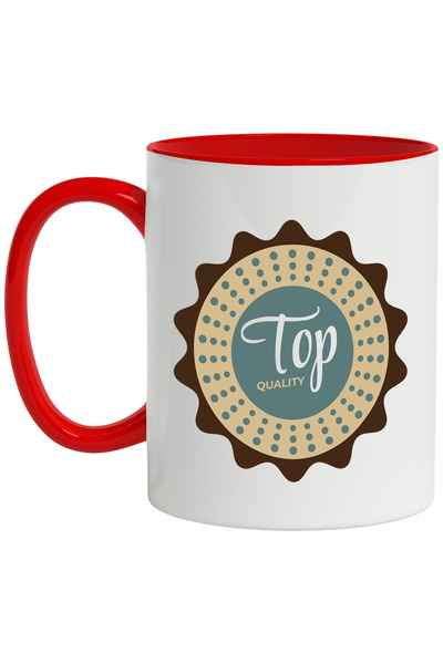 StoryGift Romania Cana Cu Mesaj In Engleza Top Quality, Emblema, Buline, Mult...