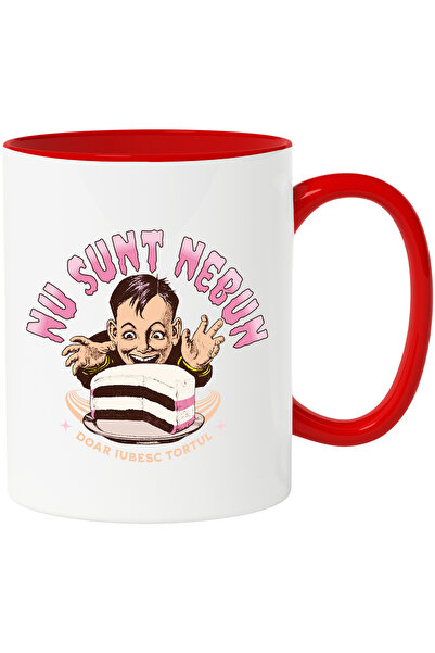 StoryGift Romania Mug Sweet lovers funny text I'm not crazy, 330ml, Ceramic w...