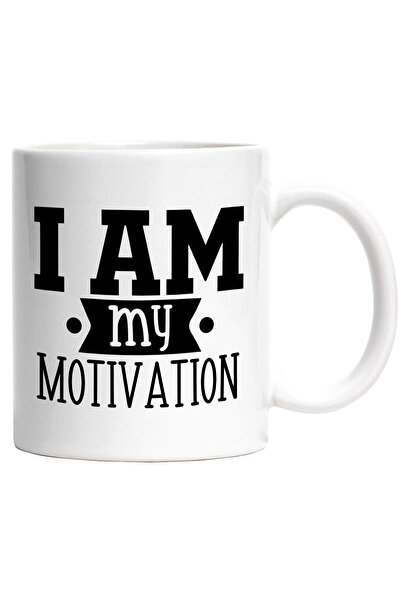 StoryGift Romania Cana cu mesajul in limba engleza "I am my motivation" - eu ...