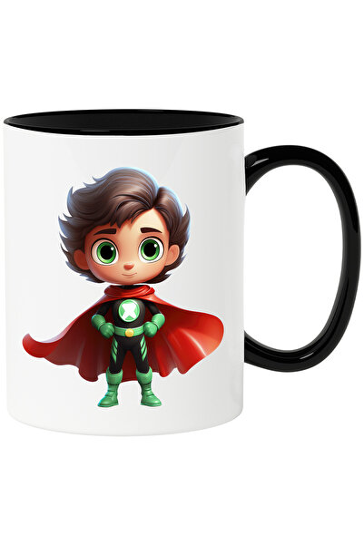 StoryGift Romania Cana cu un supererou | ilustratie | costum | pelerina rosie...