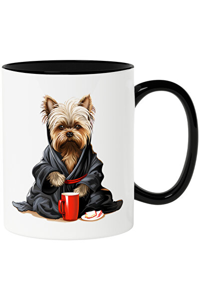 StoryGift Romania Cana cu un catel blanos care poarta un capod | ilustratie |...