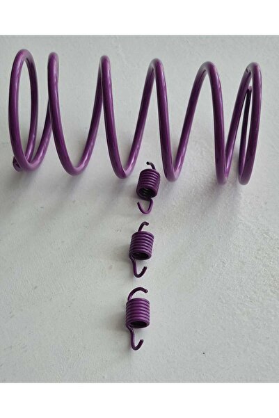 SpeedUp Honda PCX 150 Motosiklet Arka Varyatör Performans Yayı + Balata Yayı RPM 1750