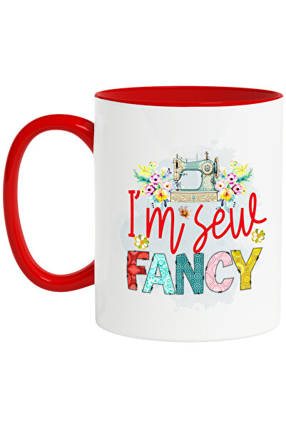 StoryGift Romania Cana cu mesajul "I'm sew fancy", profesie, ilustratie, munc...
