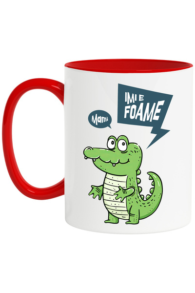 StoryGift Romania Cana Copii crocodil text imi e faome mami familie, 330ml, C...