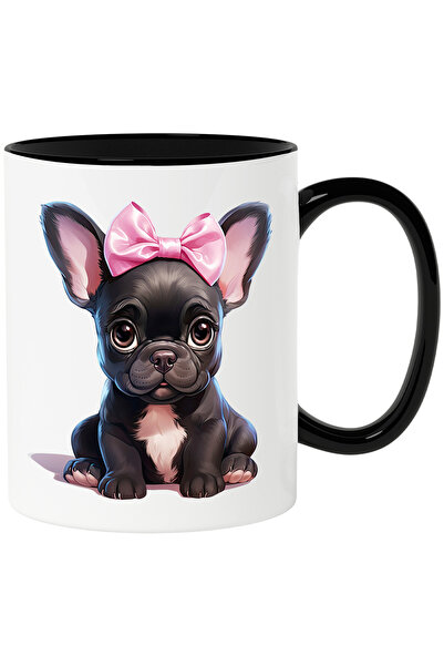 StoryGift Romania Cana cu o catelusa neagra | ilustratie | funda | grija | pa...