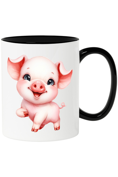 StoryGift Romania Cana cu un purcelus roz | ilustratie | fericire | jucaus | ...