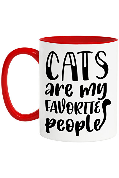 StoryGift Romania Cana pentru iubitorii de pisici cu mesajul in engleza "Cats...