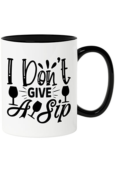 StoryGift Romania Cana cu textul in engleza "I don't give a sip" - nu dau nic...