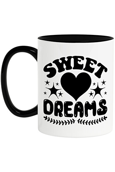 StoryGift Romania Cana cu inimioara si urare in engleza "Sweet dreams" vise p...