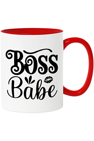 StoryGift Romania Cana pentru o patroana iubita cu textul "Boss babe" - aface...