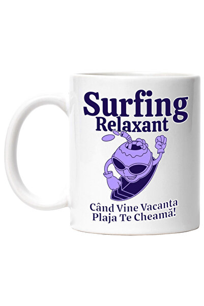 StoryGift Romania Cana Surfing relaxant cu bauturi proaspete surff, 330ml, Ce...