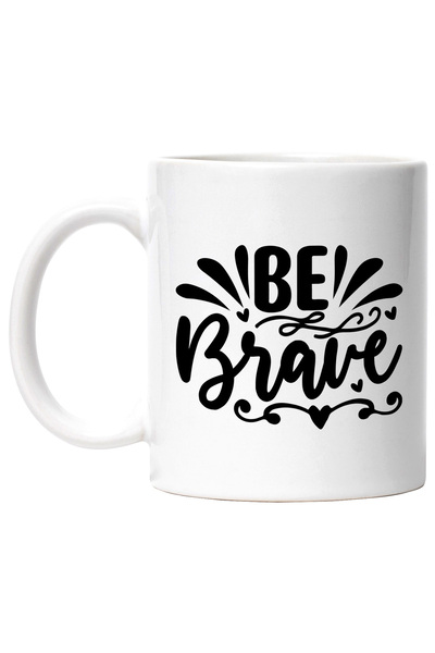 StoryGift Romania Cana cu inimioare si mesaj care te indeamna sa fii curajos ...