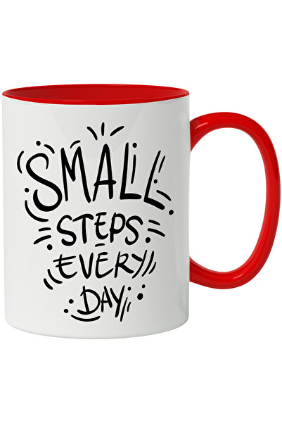 StoryGift Romania Cana Cu Mesaj In Engleza Small Steps Every Day, Pasi Mici I...