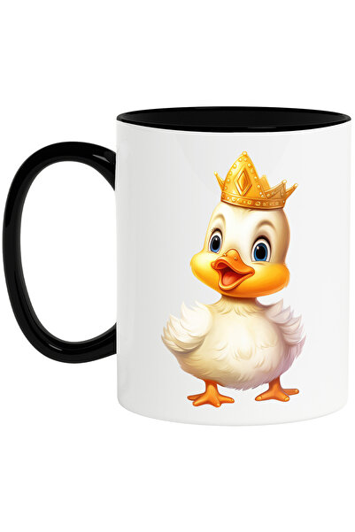 StoryGift Romania Cana cu o ratusca bucuroasa care poarta o coroana regala | ...