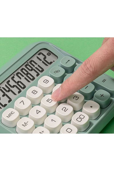 Deli Calculator 12 Dig Retro M36 Pink Deli