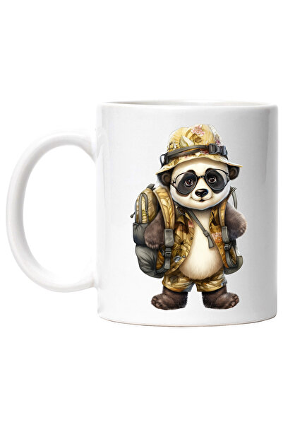 StoryGift Romania Cana cu un urs Panda explorator | ilustratie | safari | cal...