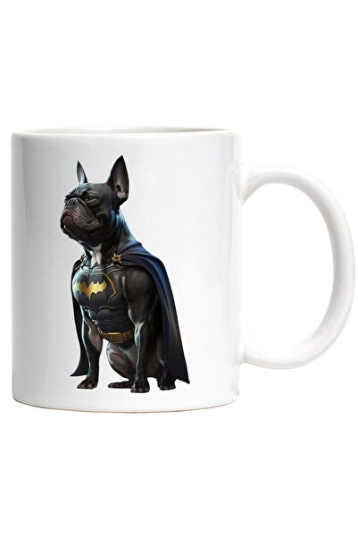 StoryGift Romania Cana cu Portret Caine Supererou, Caine in Custom de Batman,...