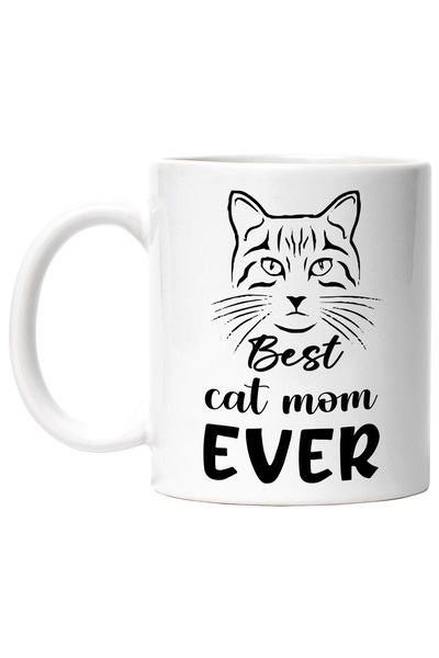 StoryGift Romania Cana cu o pisica pentru cea mai buna mama crescatoare de pi...