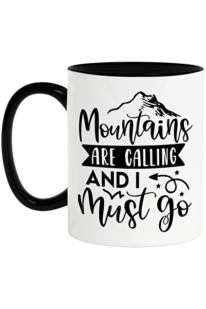 StoryGift Romania Cana cu munti si mesajul "Mountains are calling and I must ...