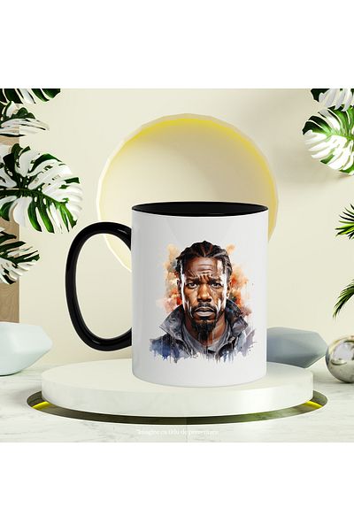StoryGift Romania Cana Cu Michael B. Jordan, Actor, Film, Celebritate, Artist, Filme, Multicolor 3, Cu Maner Negru