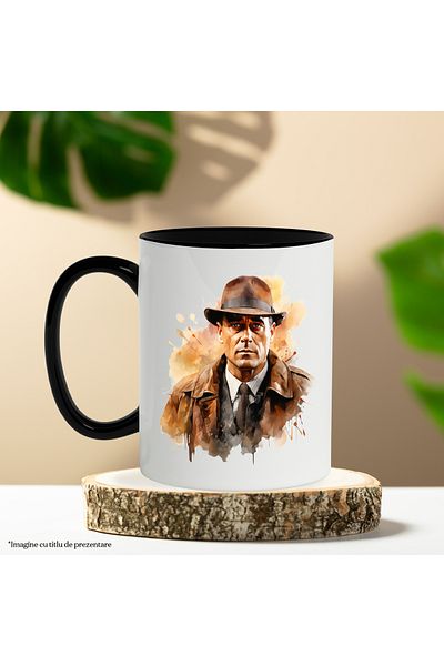 StoryGift Romania Cana Cu Harrison Ford, Indiana Jones, Film, Aventura, Multicolor 330 ml, Ceramic, Cu ,STG