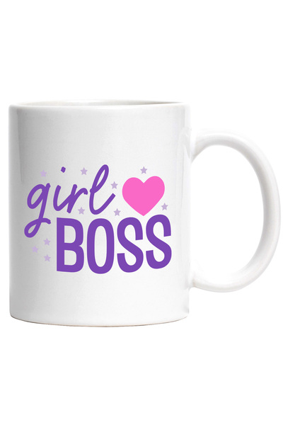 StoryGift Romania Cana cu inimioara si stelute pentru o fata sefa - bogatie i...