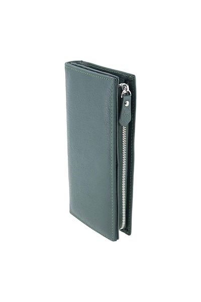 OEM Women's wallet, genuine leather B01, green