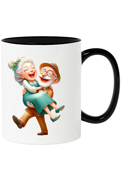 StoryGift Romania Cana cu o bunicuta care este tinuta in brate de bunicul | i...