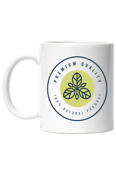 StoryGift Romania Cana Cu Mesaj In Engleza Premium Quality, Frunze, Emblema, ...