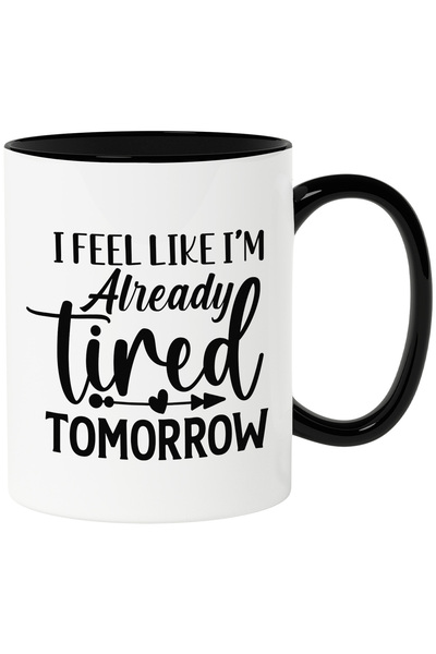 StoryGift Romania Cana cu inimioara si textul "Ma simt de parca sunt deja obo...