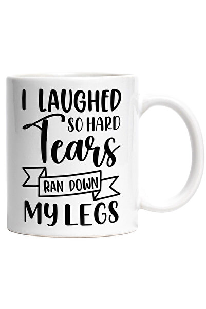 StoryGift Romania Cana cu mesaj comic "I laughed so hard, tears ran down mu l...
