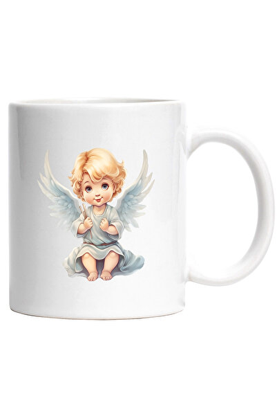 StoryGift Romania Cana cu un baietel cu aripi de ingeras | ilustratie | haine...