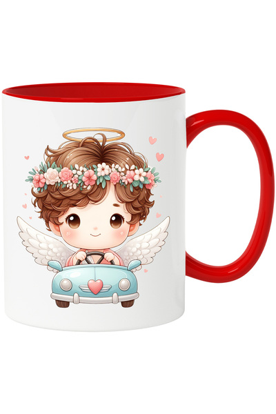 StoryGift Romania Cana cu un bebelus care conduce o masinuta | ilustratie | C...