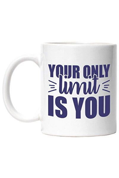 StoryGift Romania Cana cu mesaj motivational in engleza "Your only limit is y...