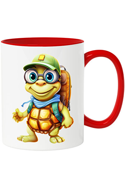 StoryGift Romania Cana cu o broasca testoasa exploratoare | ilustratie | oche...