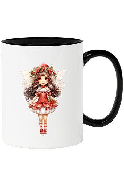 StoryGift Romania Cana cu o fetita dragalasa imbracata in craciunita | aripi ...