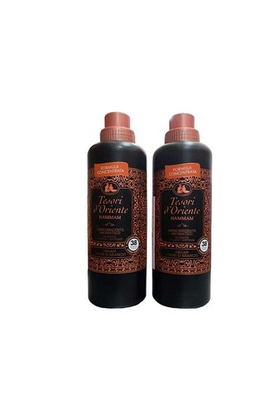 Tesori d'Oriente Pack of 2 X Hammam Fabric Conditioner 2 X 38 Washes, 760 ml