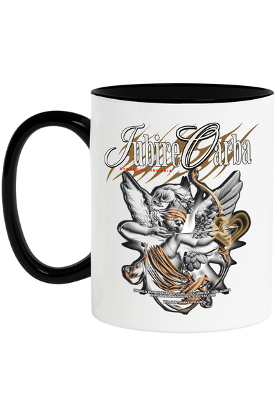 StoryGift Romania Cana Inger cu aripi si sageata iubire oarba cupidon, 330ml,...