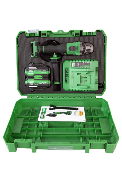 Hais AKÜLÜ TAŞLAMA MAK.1000W 21V 4.0Ah JM-125A HAISPRO