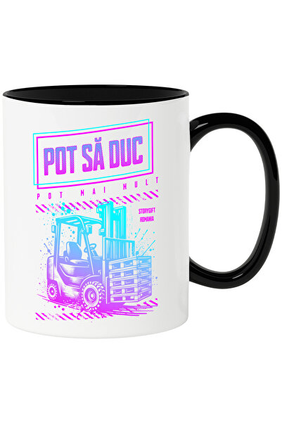 StoryGift Romania Cana Mesaj Motivational Pot sa duc mai mult Masina depozit,...