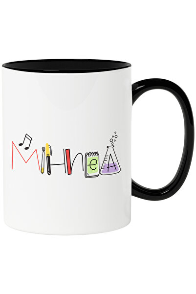 StoryGift Romania Mug With Name Mihnea, and Funny Message, Curious, Sociable,...