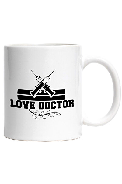 StoryGift Romania Cana cu 2 seringi si textul "Love doctor" - doctorul de iub...