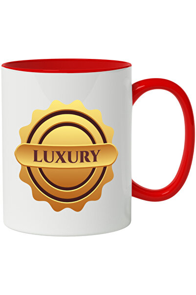 StoryGift Romania Cana Cu Mesaj In Engleza Luxury, De Lux, Emblema, Multicolo...