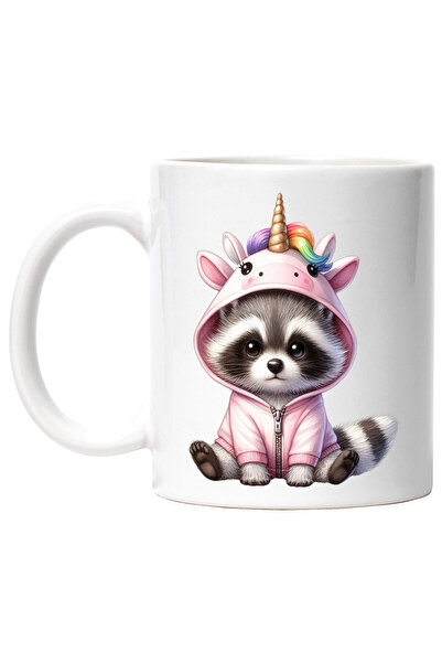 StoryGift Romania Cana cu un raton micut in costum de unicorn | ilustratie | ...